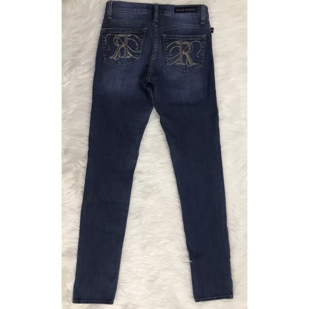 ROCK & REPUBLIC Skinny Embellished Stretch… - Picture 4 of 4